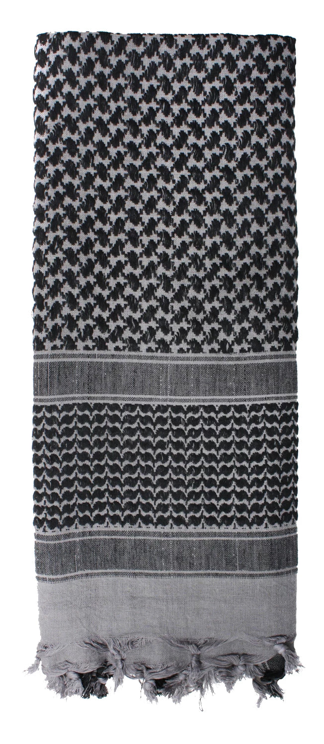 Rothco Shemagh Tactical Desert Keffiyeh Scarf - Rothco 8537-GY