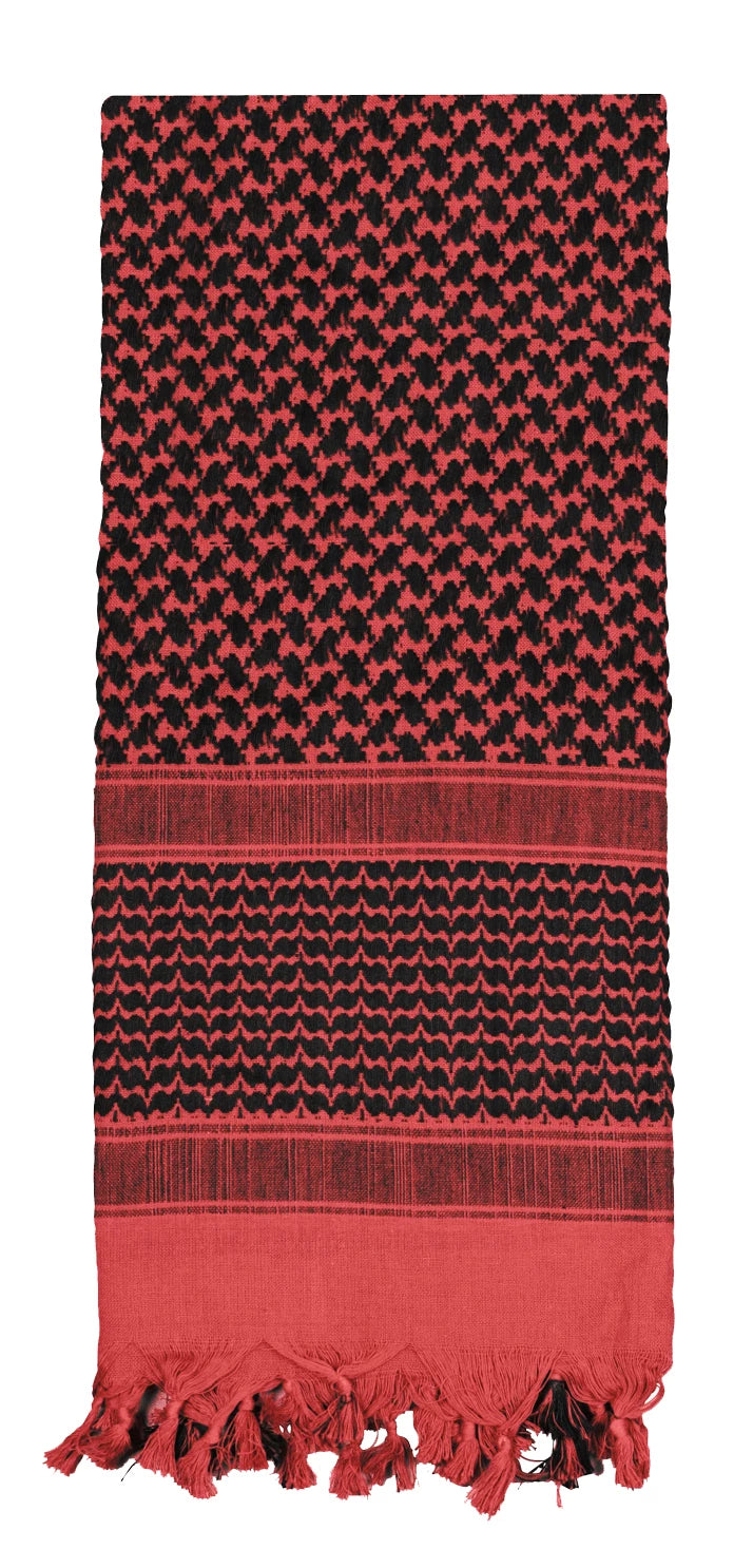 Rothco Shemagh Tactical Desert Keffiyeh Scarf - Rothco 8537-RDBK