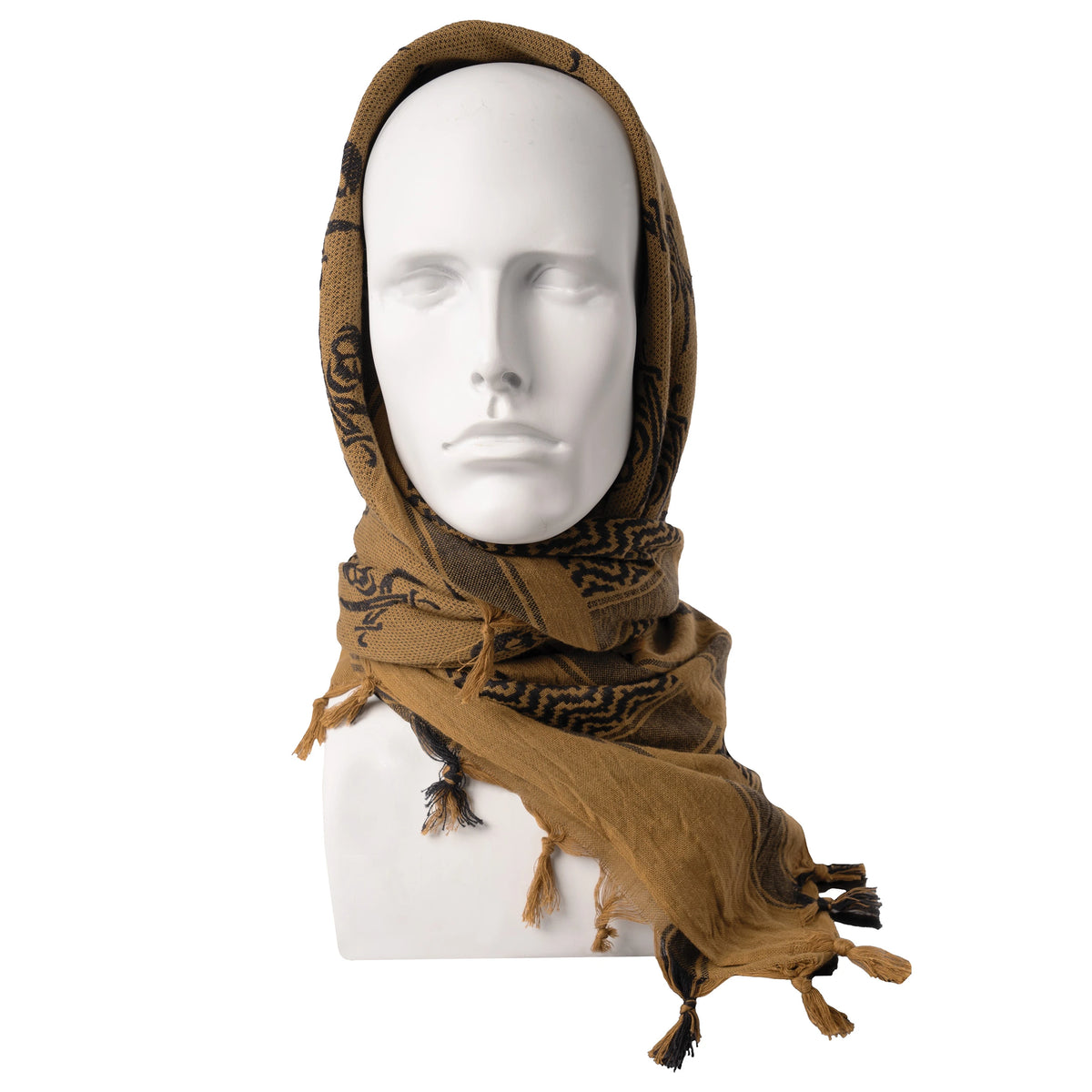 Rothco Skulls Shemagh Tactical Desert Keffiyeh Scarf - Rothco 8539-CB