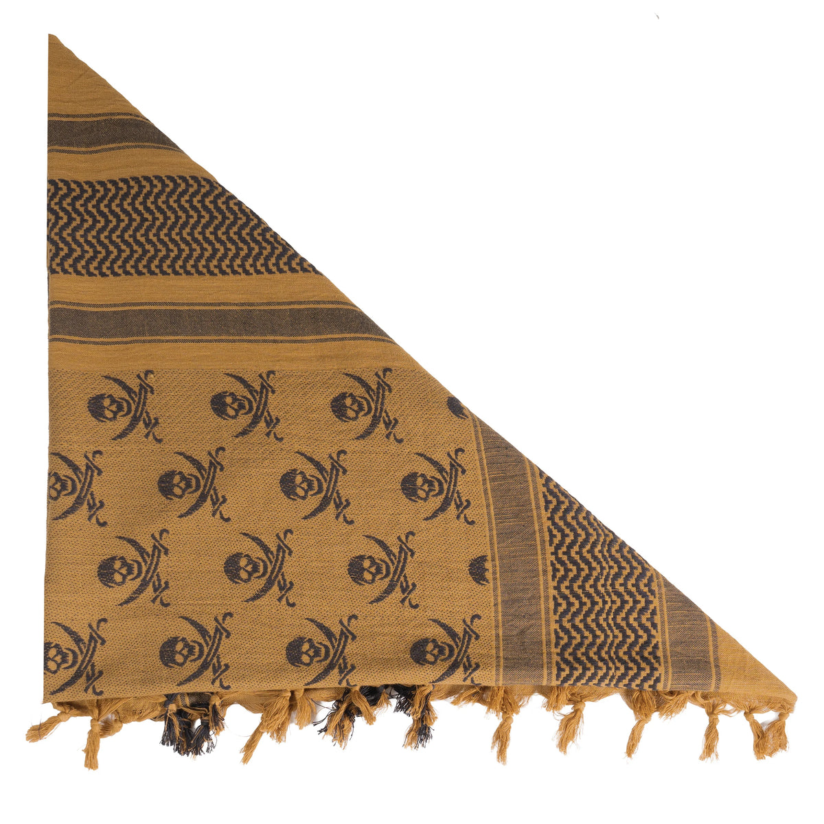 Rothco Skulls Shemagh Tactical Desert Keffiyeh Scarf - Rothco 8539-CB