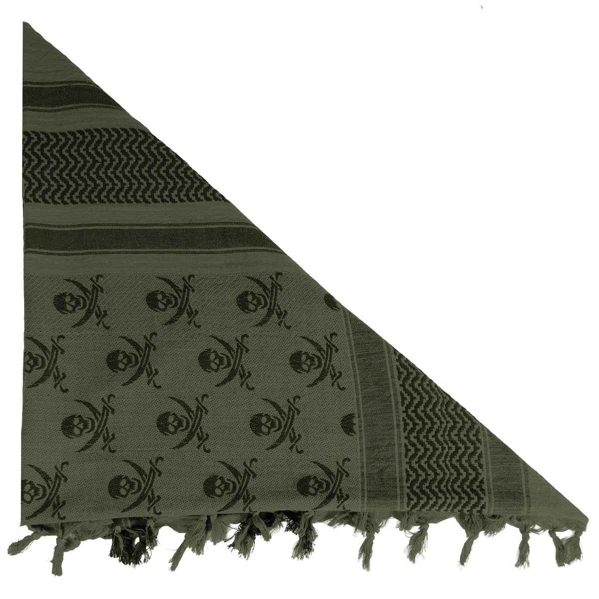 Rothco Skulls Shemagh Tactical Desert Keffiyeh Scarf - Rothco 8539-##FG