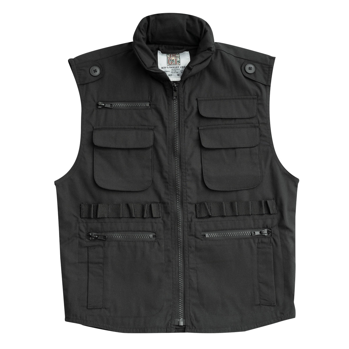 Rothco Kids Ranger Vest - Rothco 8557-BK-XL