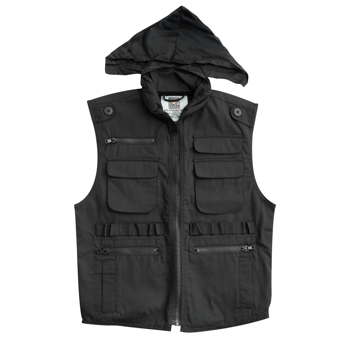Rothco Kids Ranger Vest - Rothco 8557-BK-XL