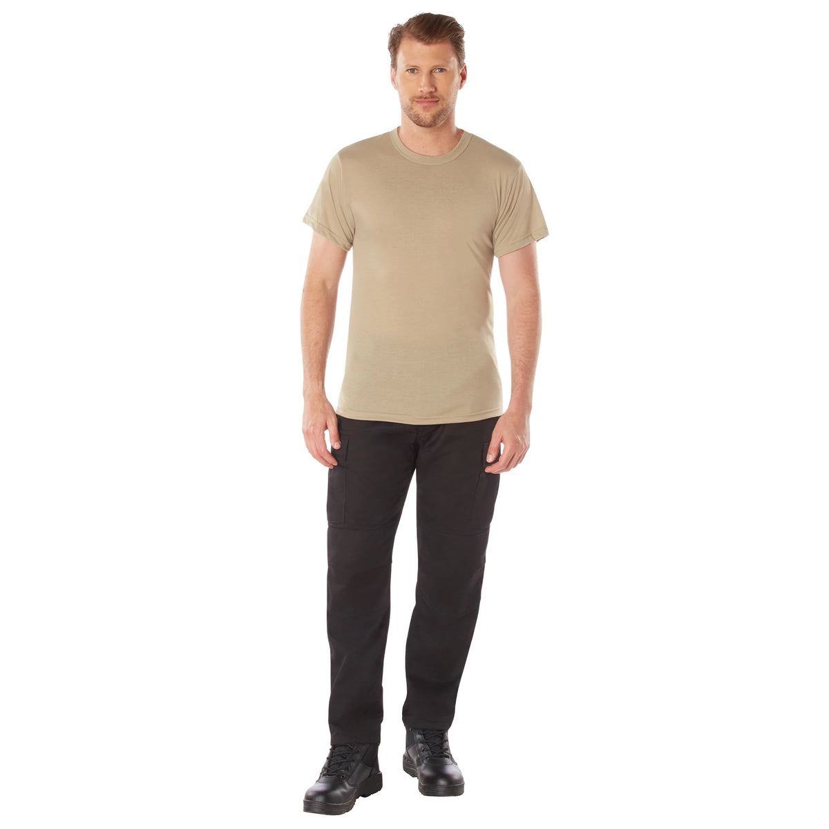 Rothco Solid Color 100% Cotton T-Shirt - Rothco 8570-DS-S