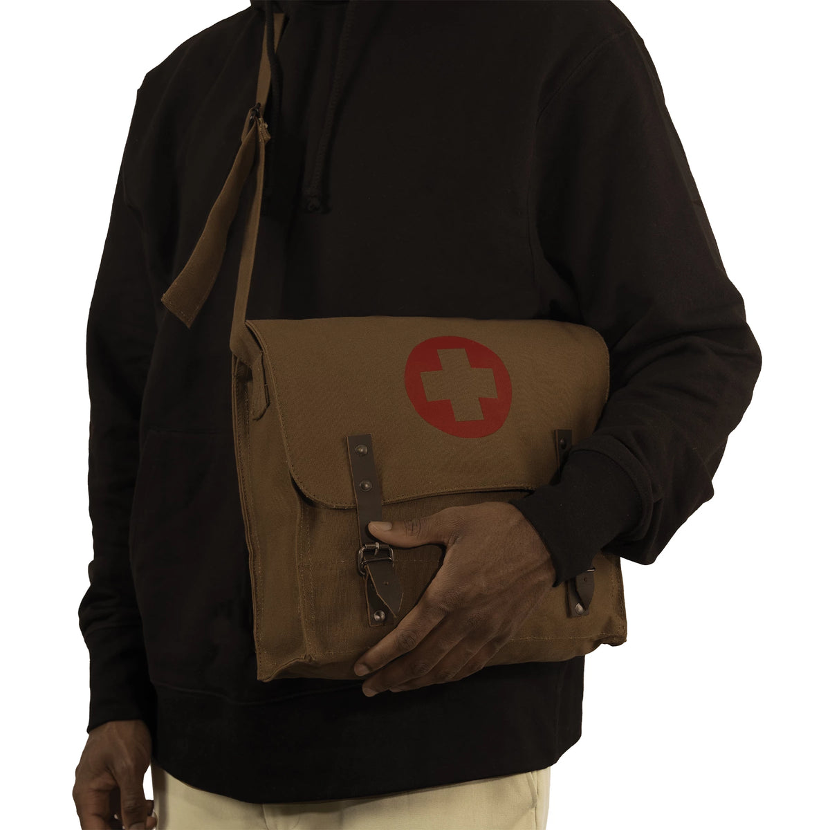 Rothco Vintage Medic Canvas Bag With Cross - Rothco 8586