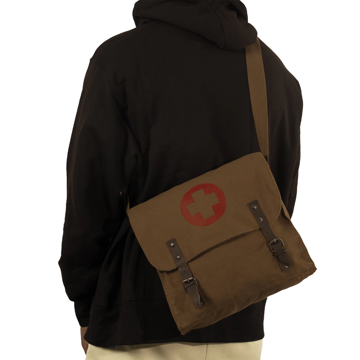 Rothco Vintage Medic Canvas Bag With Cross - Rothco 8586