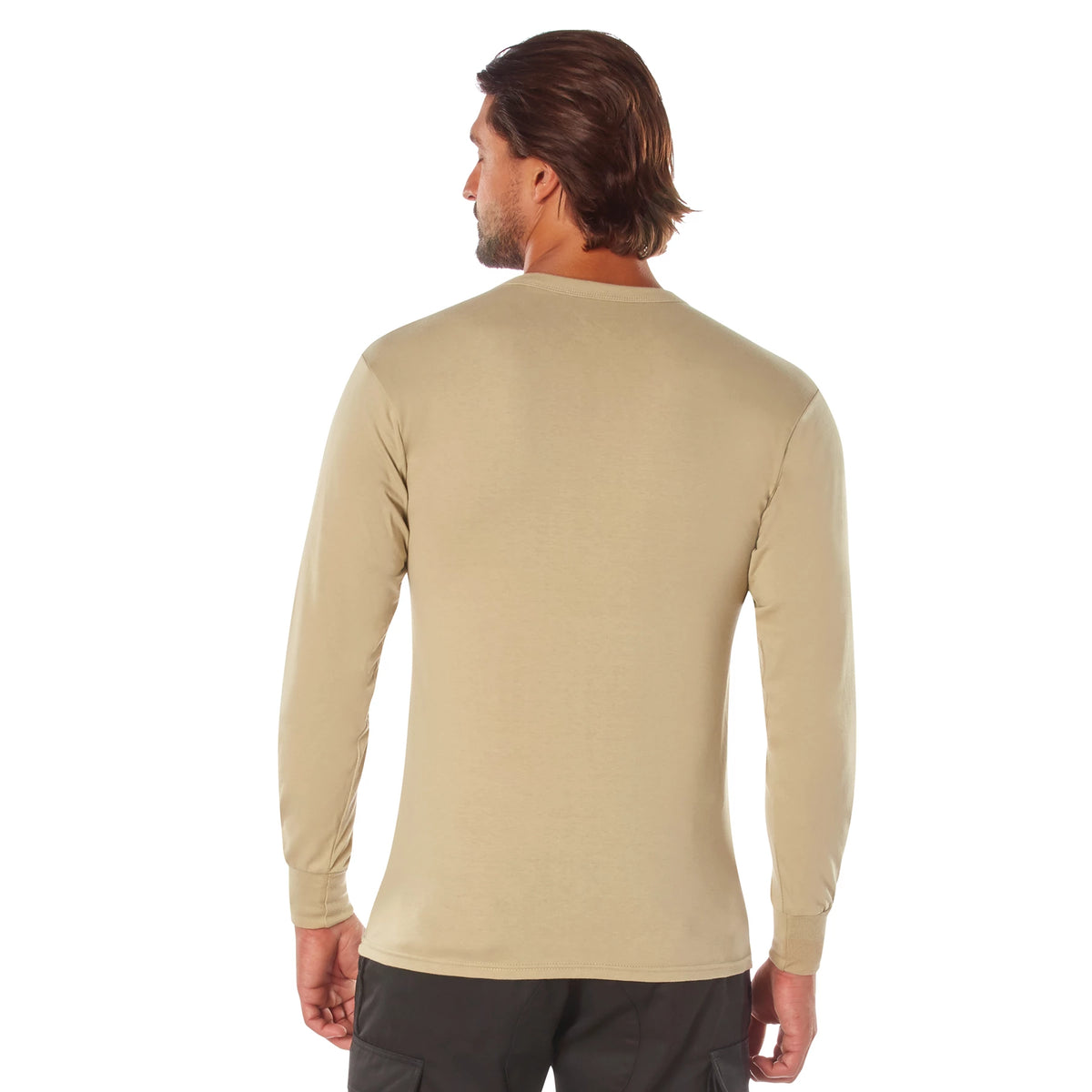 Rothco Long Sleeve Solid T-Shirt - Rothco 8597-DS-S