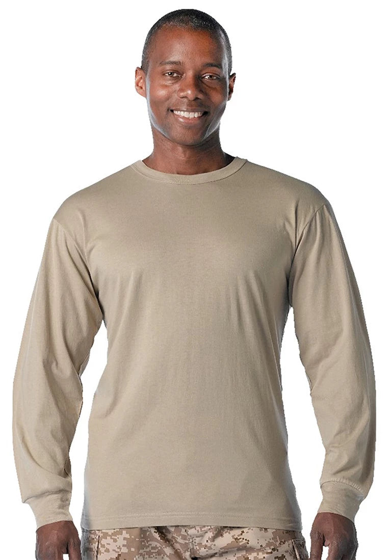 Rothco Moisture Wicking Long Sleeve T-Shirt - Rothco 43880-SML