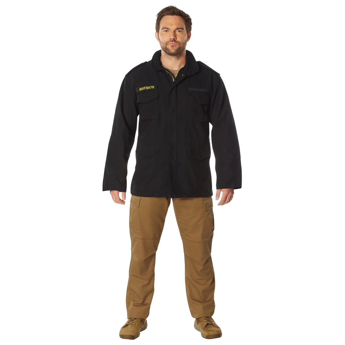 Rothco Vintage M-65 Field Jacket - Rothco 8608-BK-XS