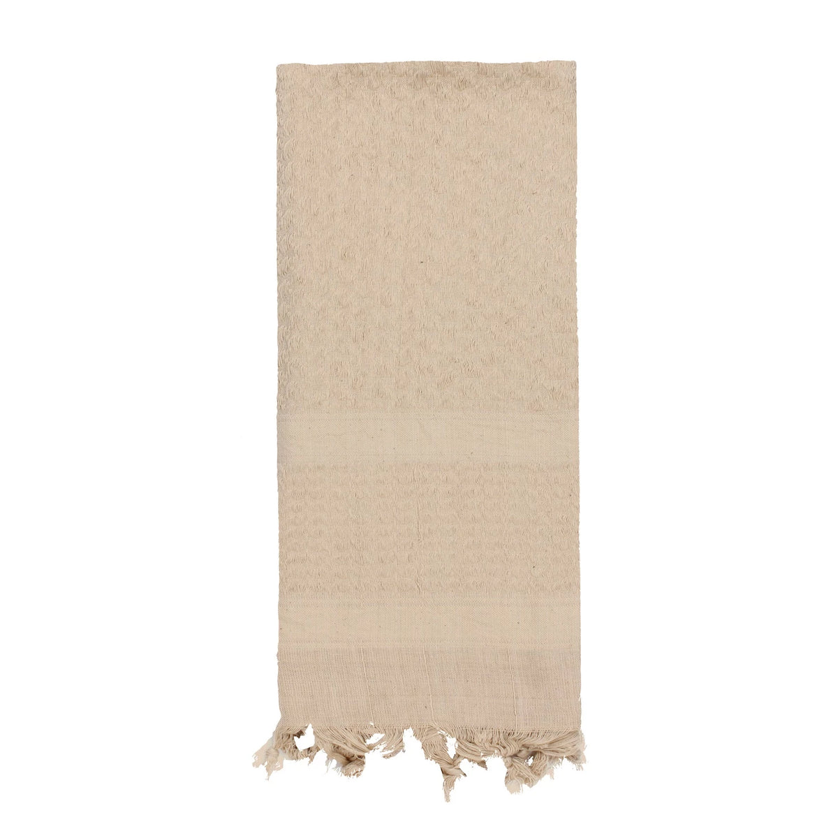 Rothco Solid Color Shemagh Tactical Desert Keffiyeh Scarf - Rothco 8637-TAN