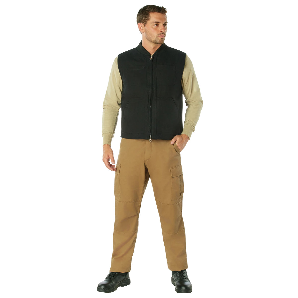 Rothco Concealed Carry Backwoods Canvas Vest - Rothco 86902
