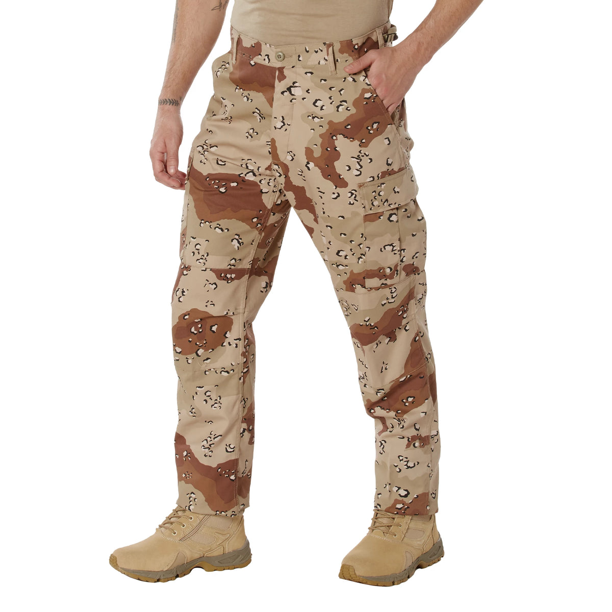 Rothco Camo Tactical BDU Pants - Rothco 8835-6DC-XS