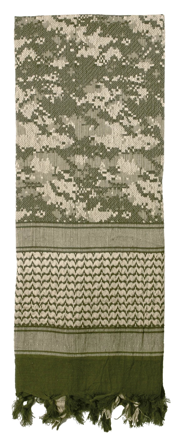 Rothco Digital Camo Shemagh Tactical Desert Keffiyeh Scarf - Rothco 88537