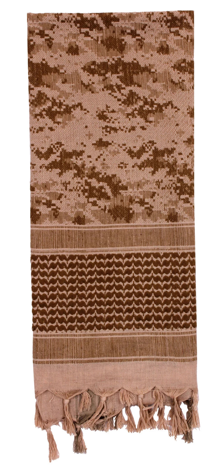 Rothco Digital Camo Shemagh Tactical Desert Keffiyeh Scarf - Rothco 88538