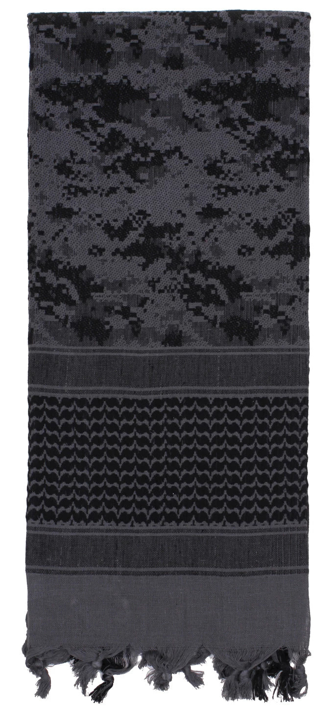 Rothco Digital Camo Shemagh Tactical Desert Keffiyeh Scarf - Rothco 88539