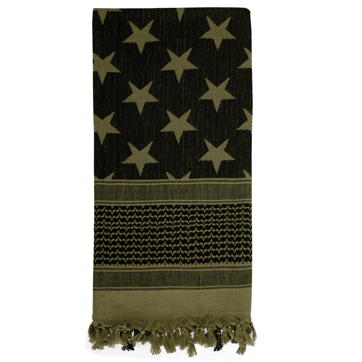 Rothco Stars and Stripes US Flag Shemagh Tactical Desert Keffiyeh Scarf - Rothco 8864