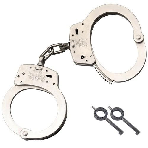 Smith & Wesson Model 100 Handcuffs (Nickel) | Hmart Uniform & Tactical Supply