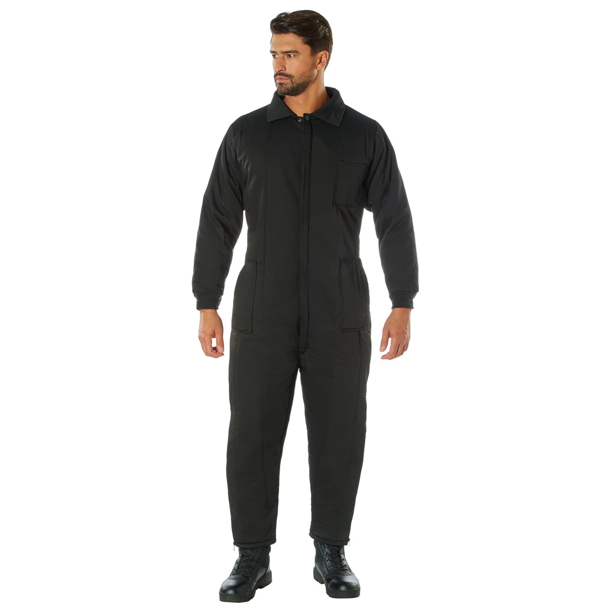 Rothco Insulated Coveralls - Rothco 9015-BK-S