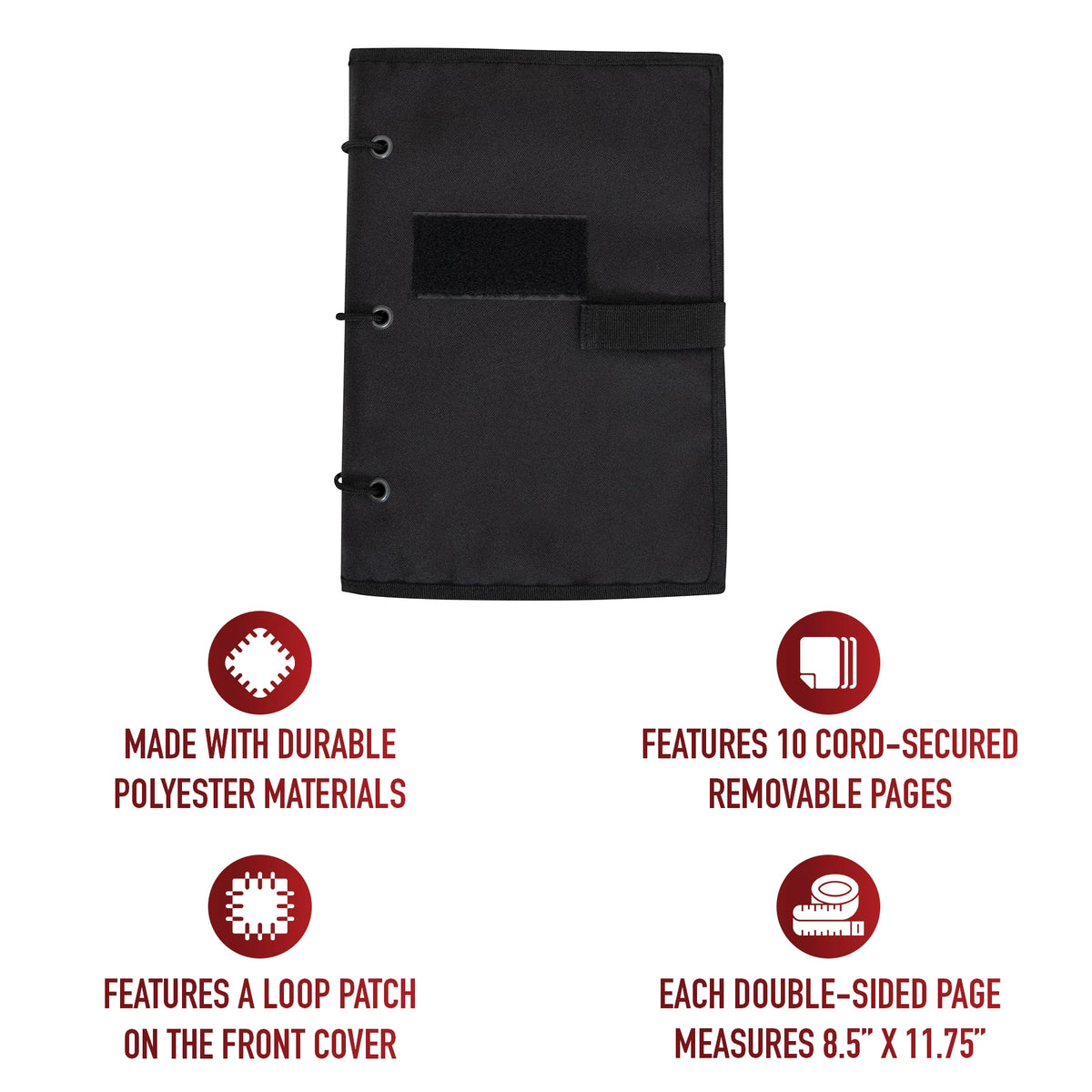 Rothco Hook & Loop Patch Book - Rothco 90211