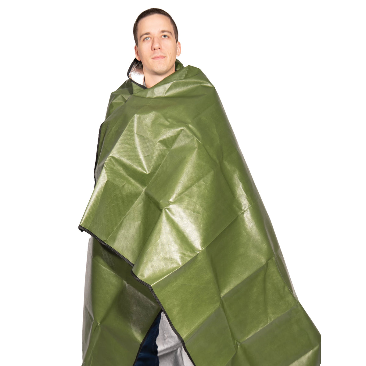 Rothco Heavy Duty Survival Blanket - Olive Drab - Rothco 90690