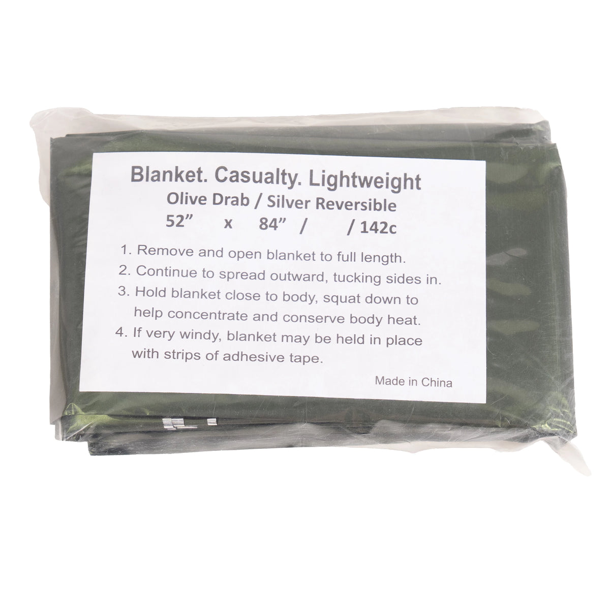Rothco Lightweight Survival Blanket - Rothco 9070