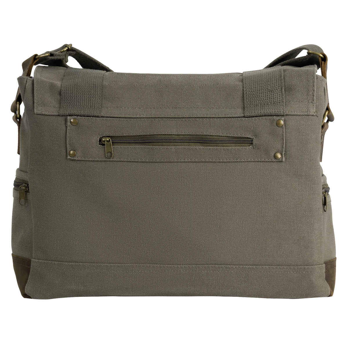 Rothco Vintage Canvas B-15 Pilot Messenger Bag - Rothco 9110-OD