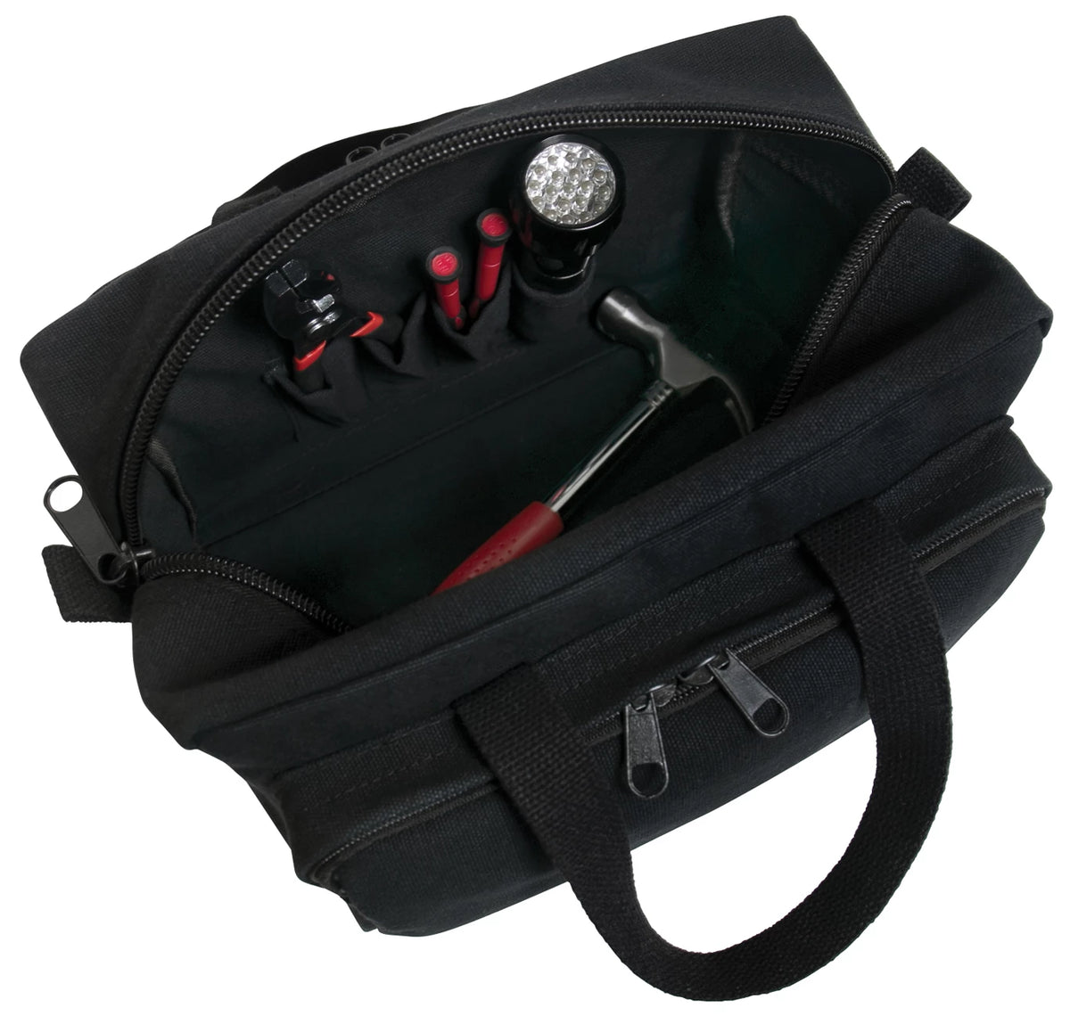 Rothco G.I. Type Zipper Pocket Mechanics Tool Bag With Military Stencil - Rothco 9113