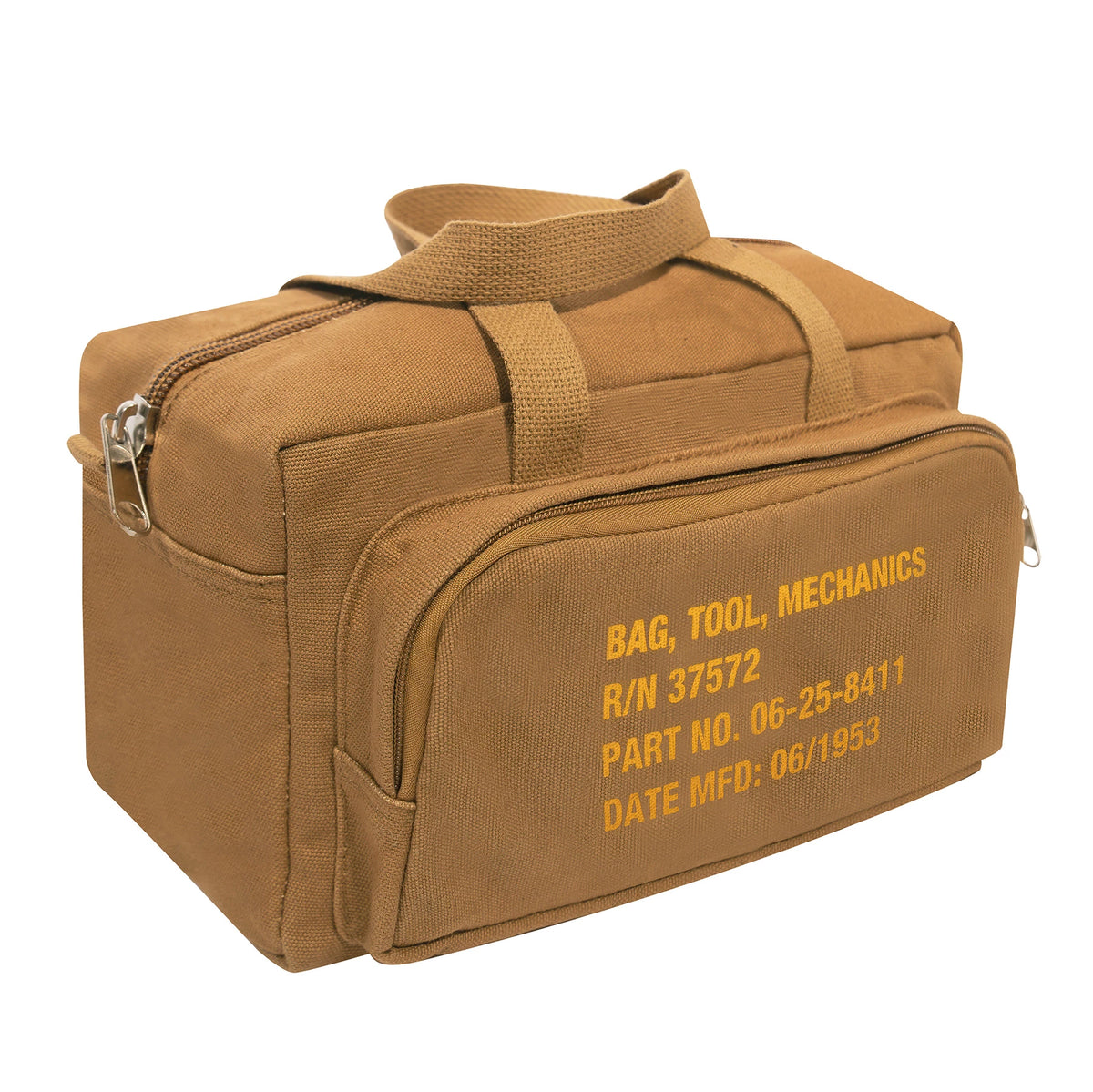 Rothco G.I. Type Zipper Pocket Mechanics Tool Bag With Military Stencil - Rothco 91132