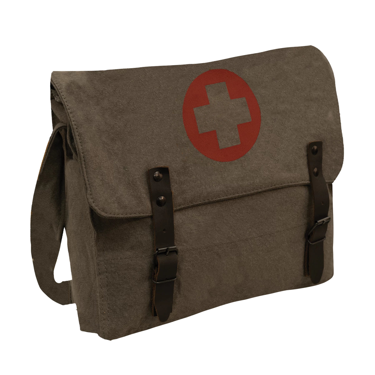 Rothco Vintage Medic Canvas Bag With Cross - Rothco 9141