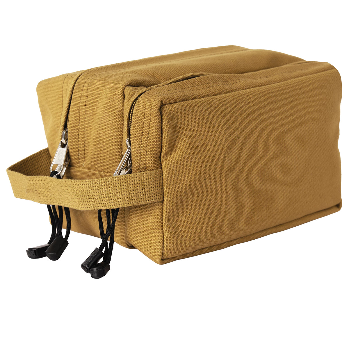 Rothco Canvas Dual Compartment Travel Kit - Rothco ##9126-COYOTE