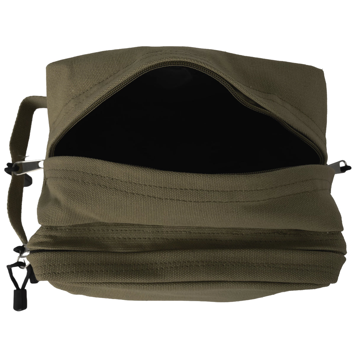 Rothco Canvas Dual Compartment Travel Kit - Rothco 9126-OD