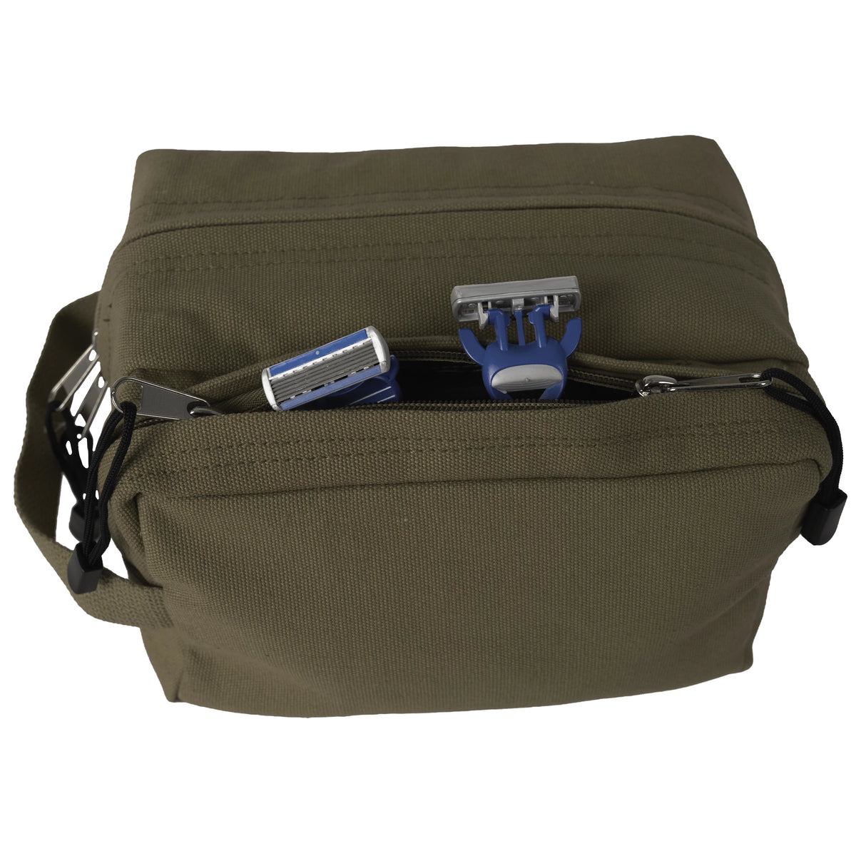 Rothco Canvas Dual Compartment Travel Kit - Rothco 9126-OD