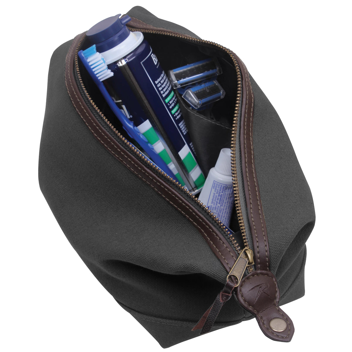 Rothco Canvas & Leather Travel Kit - Rothco 91262