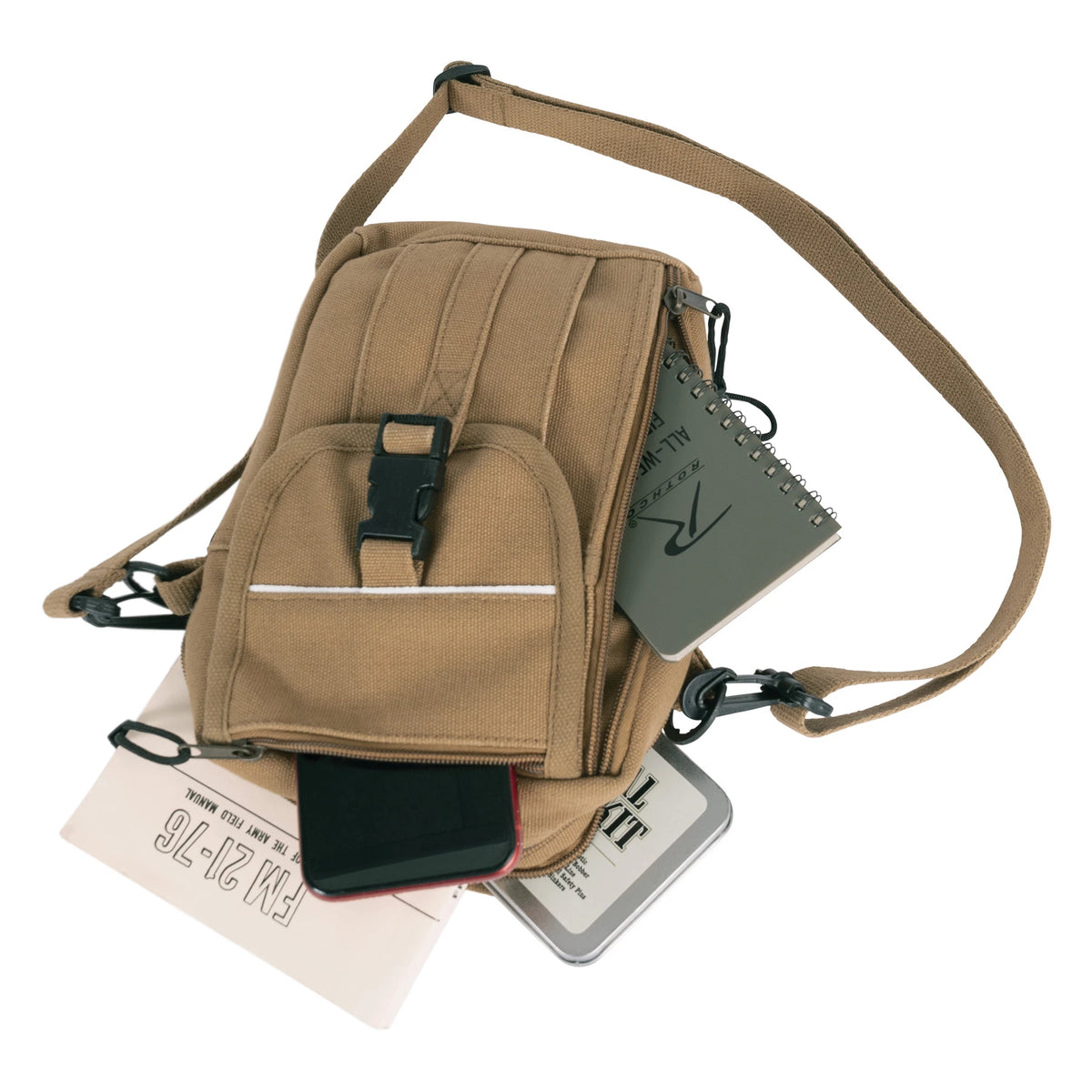 Rothco Heavyweight Classic Canvas Passport Travel Pouch - Rothco 91460
