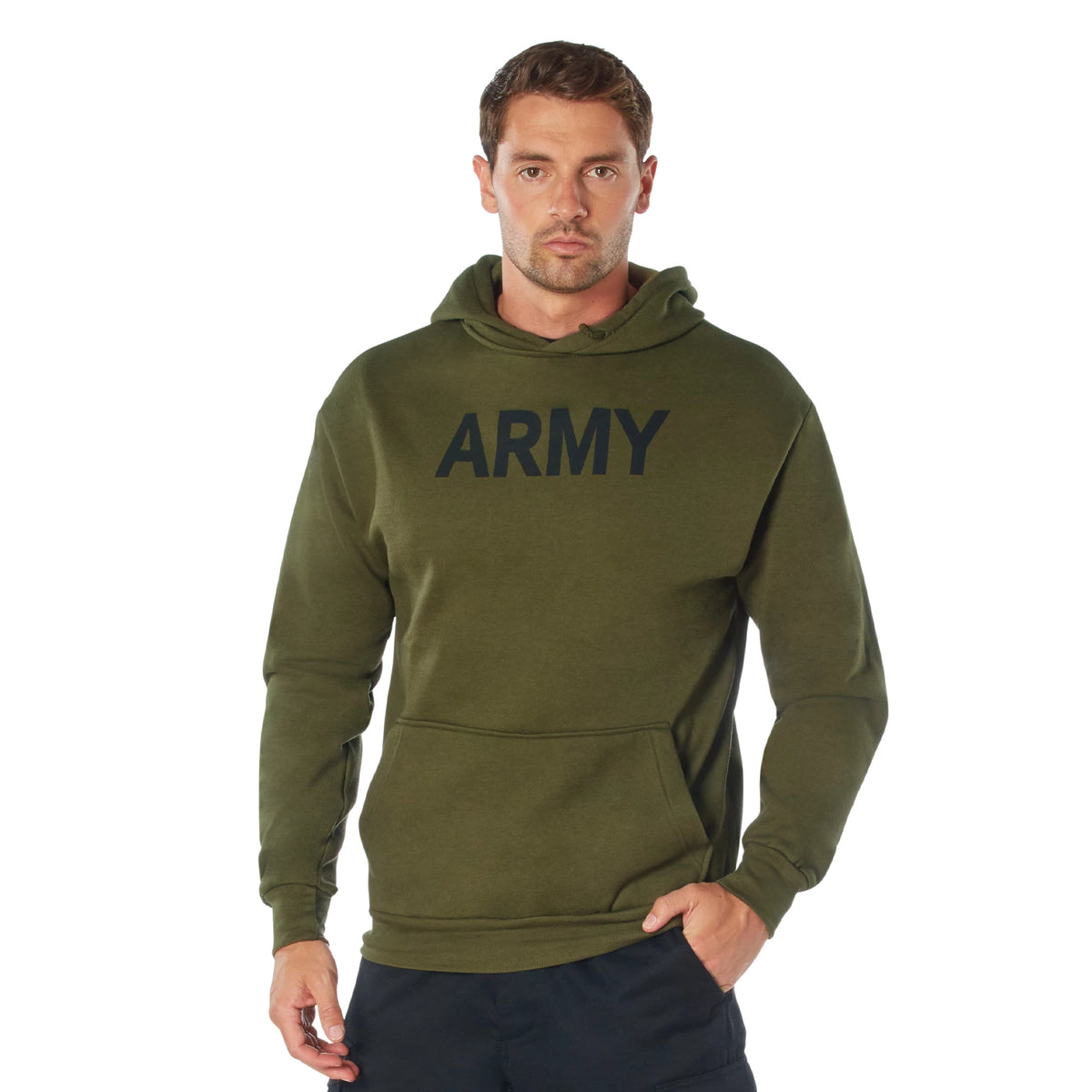 Rothco Army PT Pullover Hooded Sweatshirt - Rothco 9173