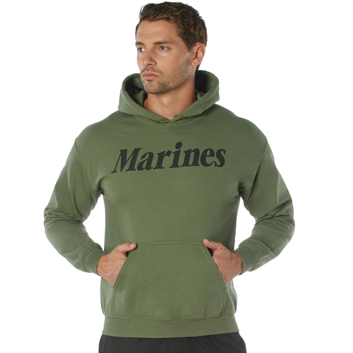 Rothco Marines Pullover Hooded Sweatshirt - Rothco 9177