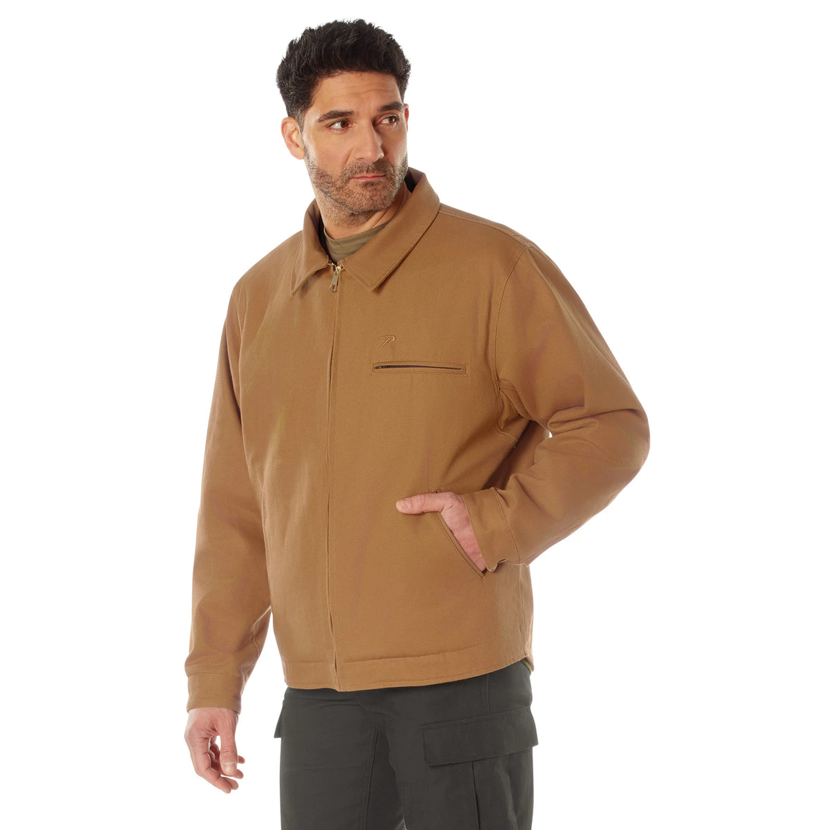 Rothco Canvas Work Jacket - Rothco 92505-LRG