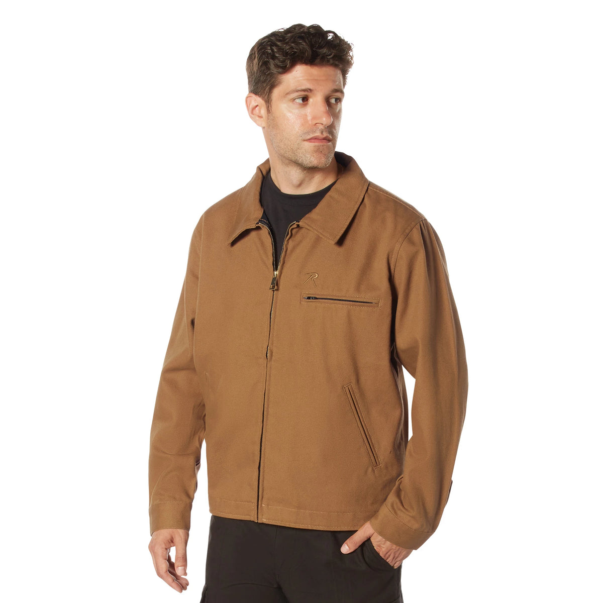 Rothco Lightweight Canvas Work Jacket - Rothco 92537-3XL