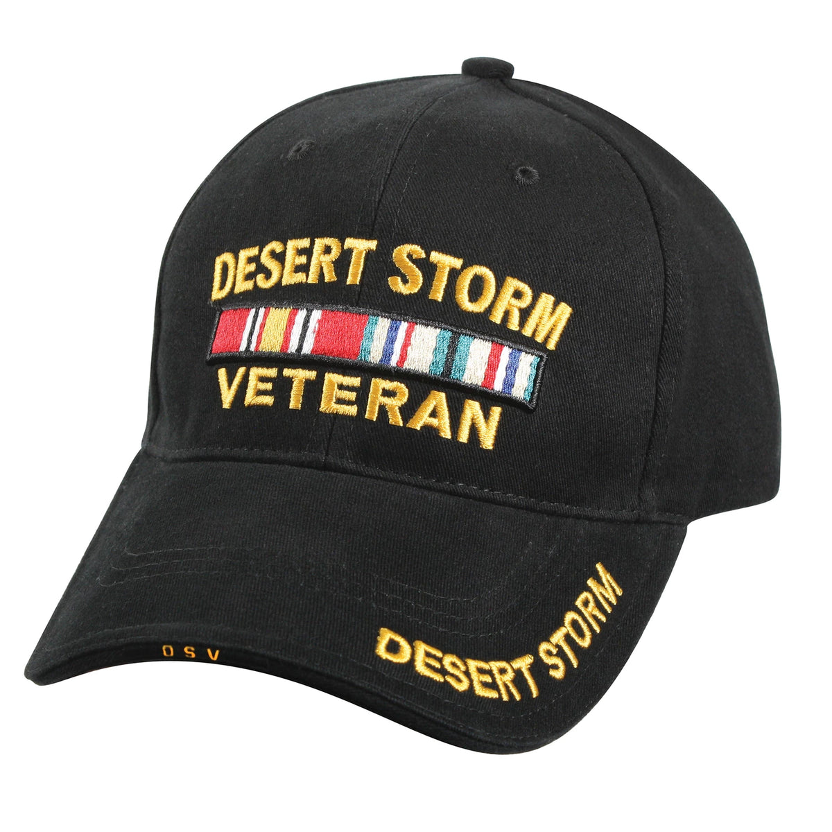 Rothco Deluxe Low Profile Cap -Desert Storm Vet - Rothco 9323