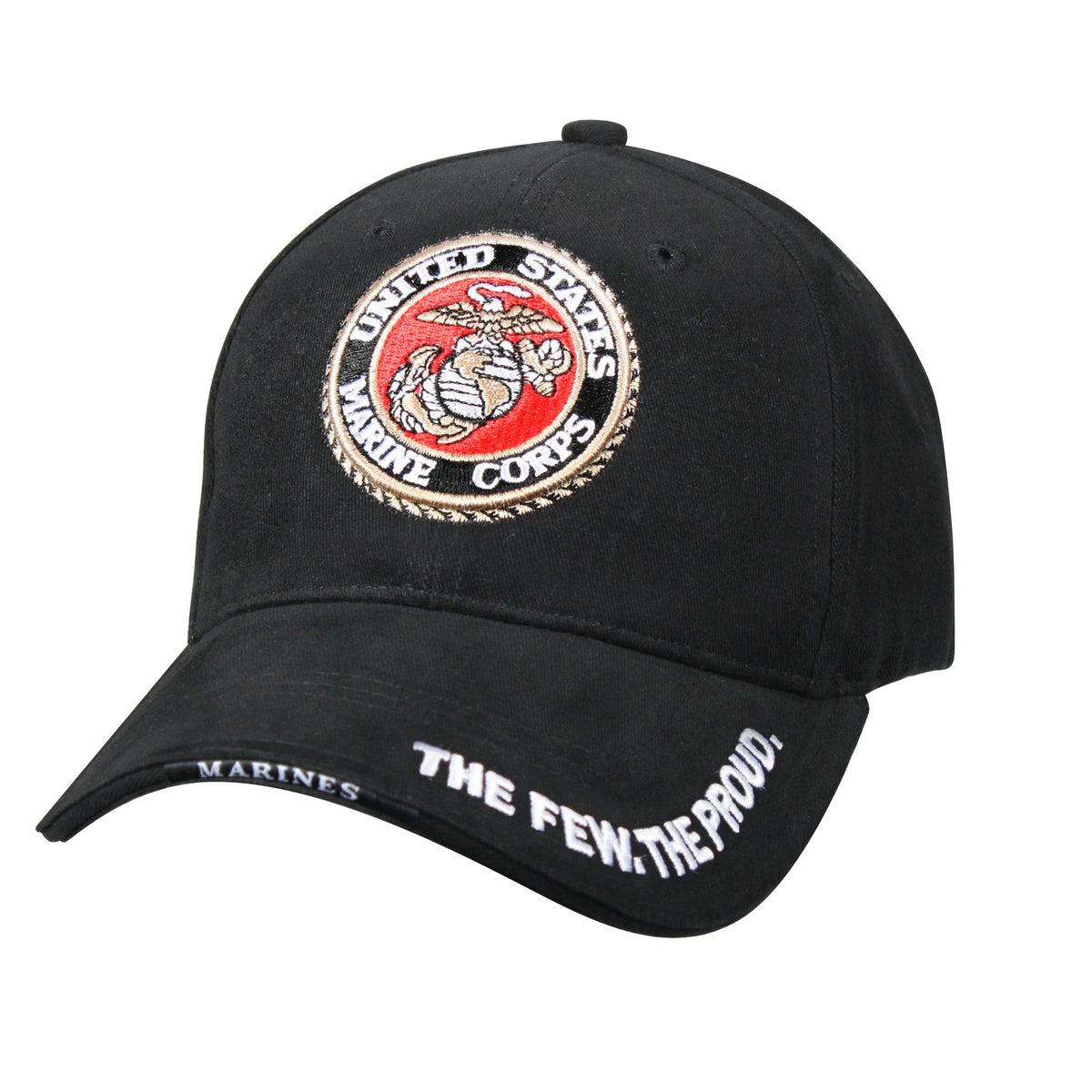 Rothco Deluxe Low Profile Cap With USMC Eagle, Globe & Anchor Logo - Rothco 9327