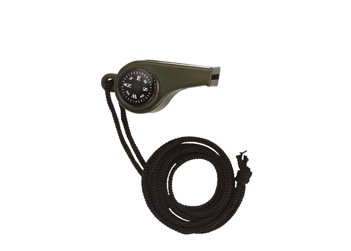 Rothco 3-1 Super Whistle with Compass & Thermometer - Rothco 9401