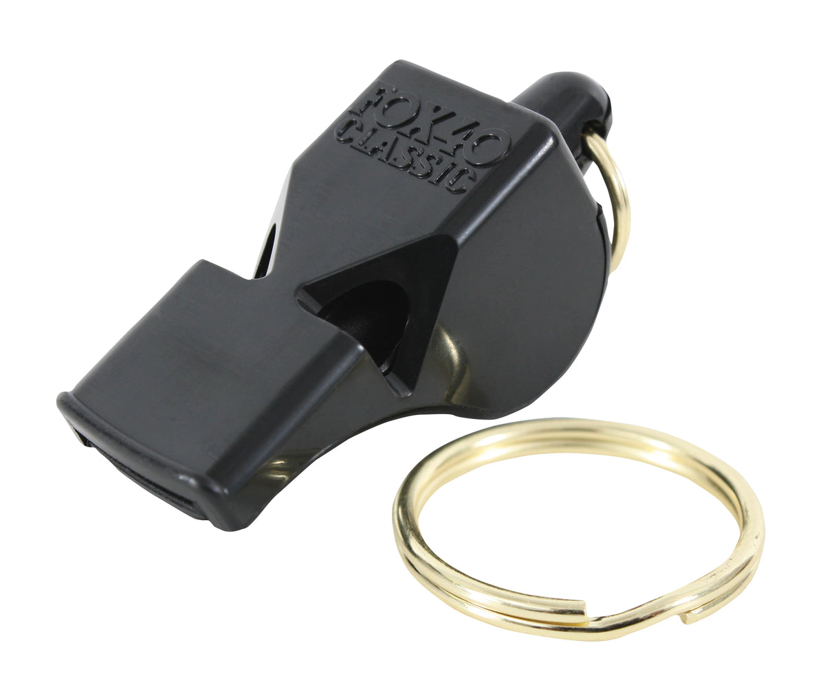 Fox 40 Classic Safety Whistle / Black - Rothco 9409