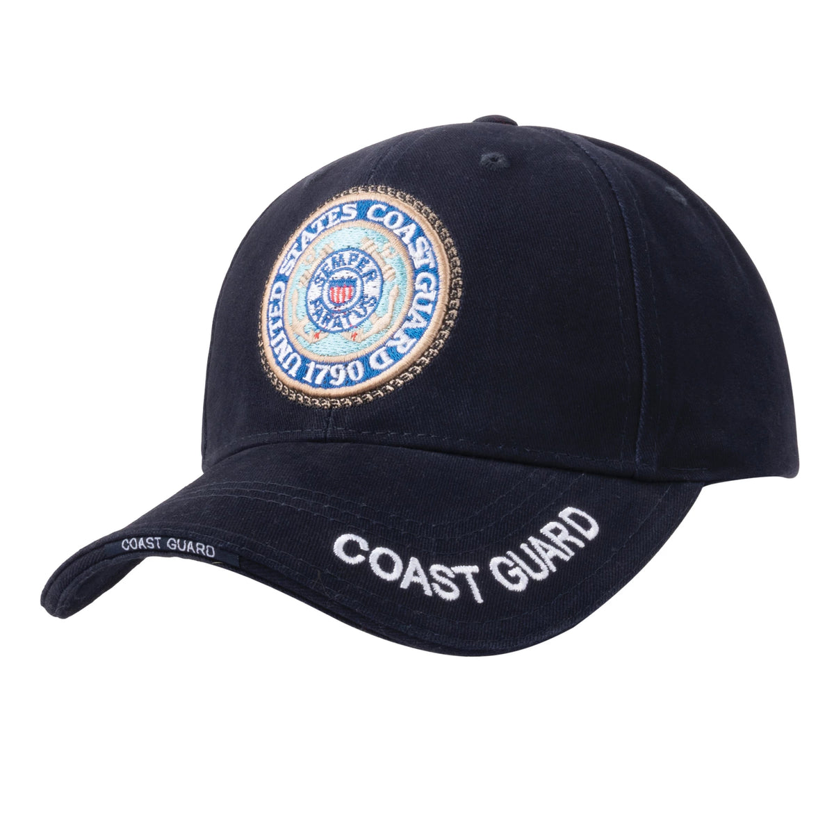 Rothco U.S. Coast Guard Deluxe Low Profile Insignia Cap - Rothco 9491