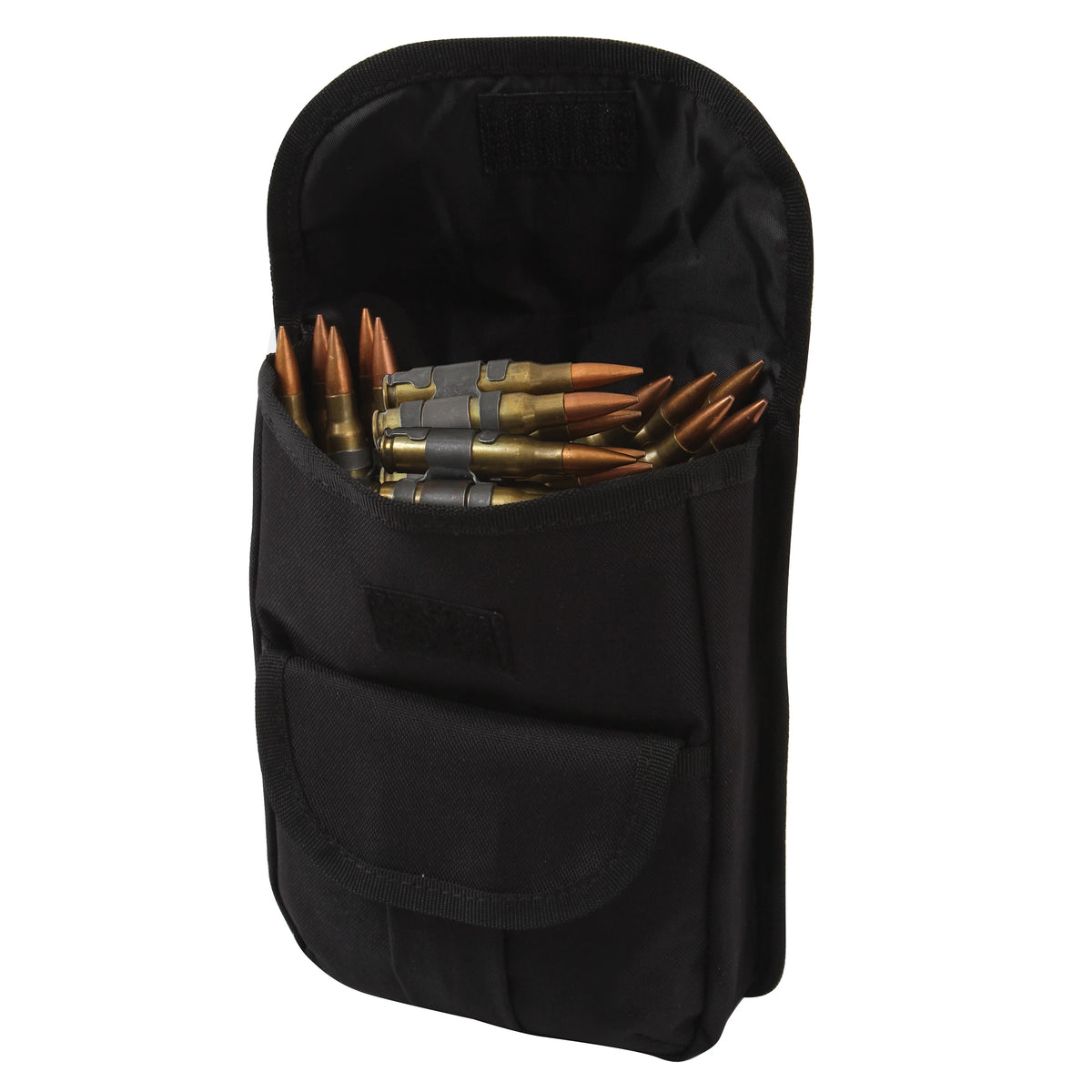 Rothco MOLLE 2 Pocket Ammo Pouch - Black - Rothco 9509-BK