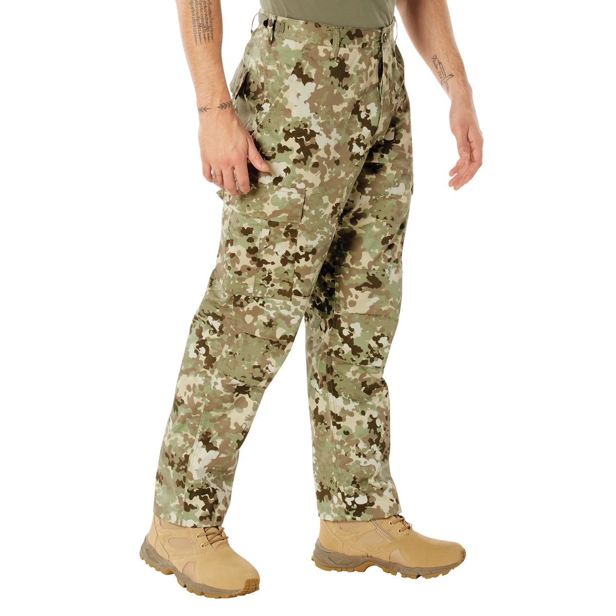 Rothco Camo Tactical BDU Pants - Rothco 95471-TTC-S
