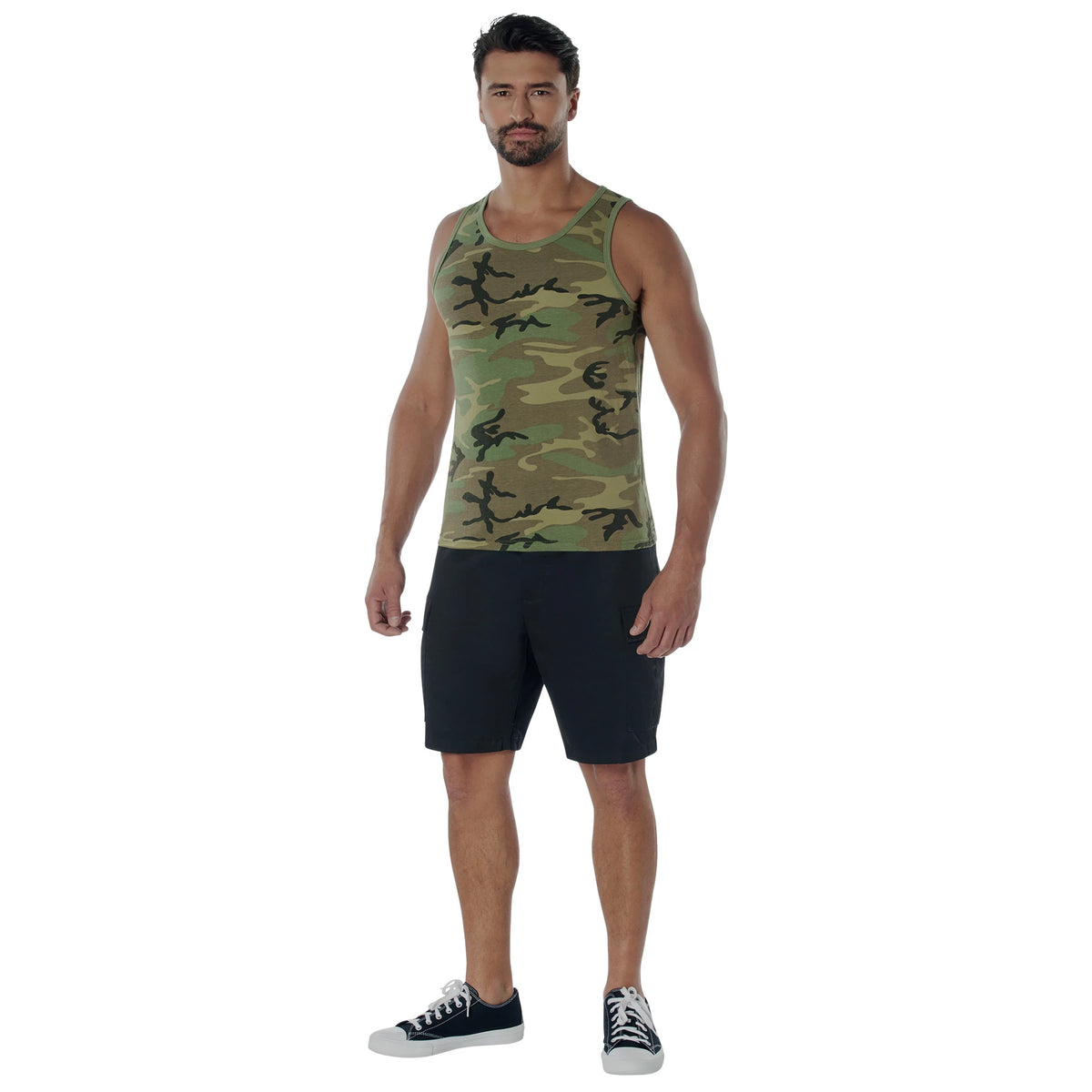 Rothco Vintage Woodland Camo Tank Top - Rothco 9593-S