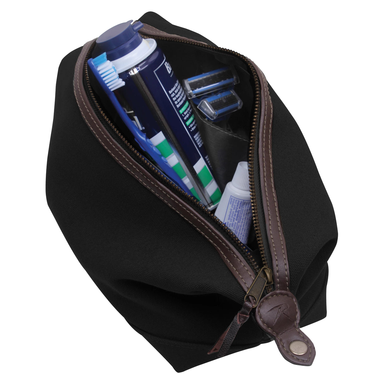 Rothco Canvas & Leather Travel Kit - Rothco 9688