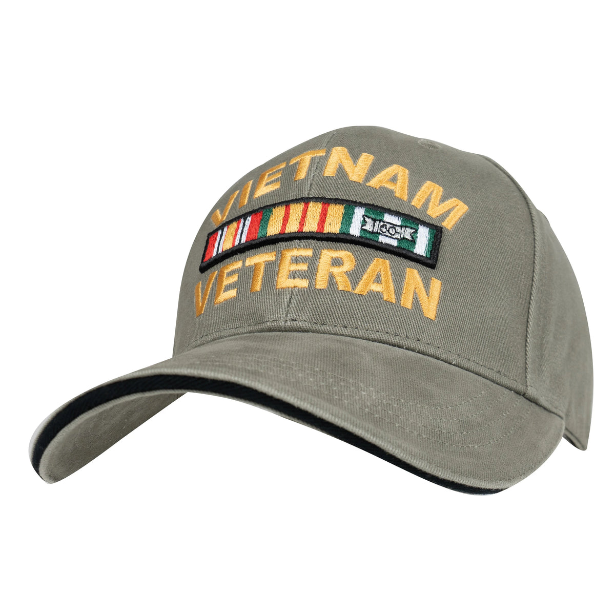 Rothco Vietnam Veteran Deluxe Vintage Low Profile Insignia Cap - Rothco 9721