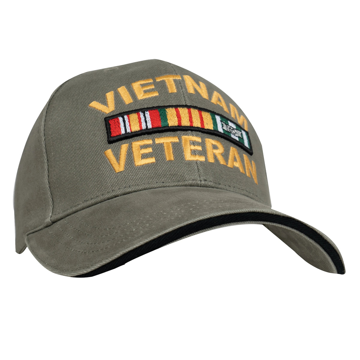 Rothco Vietnam Veteran Deluxe Vintage Low Profile Insignia Cap - Rothco 9721
