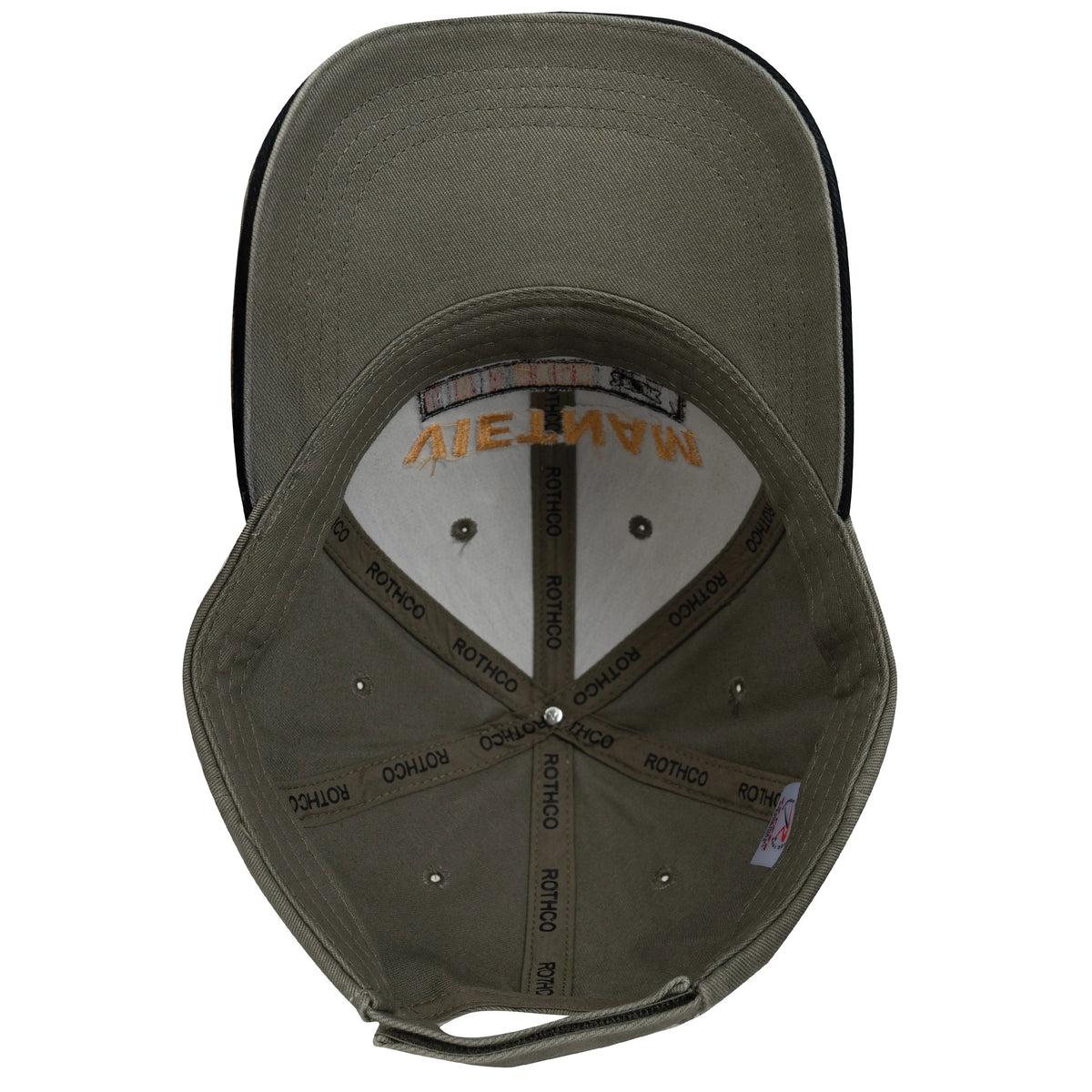 Rothco Vietnam Veteran Deluxe Vintage Low Profile Insignia Cap - Rothco 9721